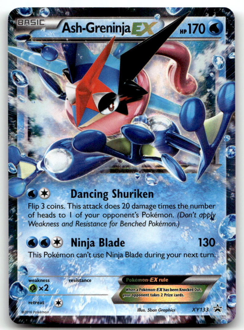 Ash-Greninja EX PR XY133 MP