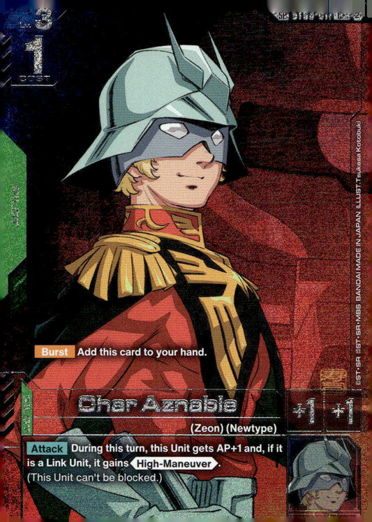 Char Aznable (C+) (SP) Holo C+ Freedom Ascension ST03-011 NM