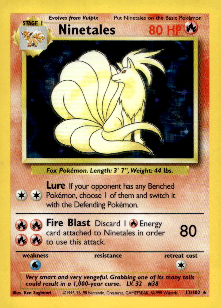 Ninetales BS 012/102 LP