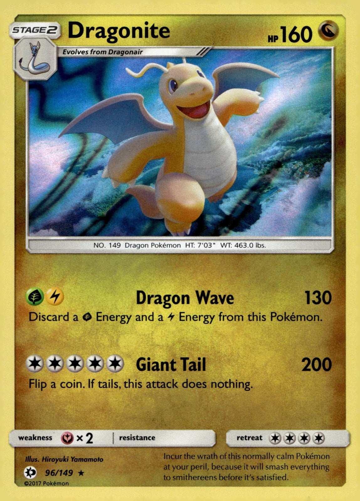 Dragonite SM01 96/149 NM