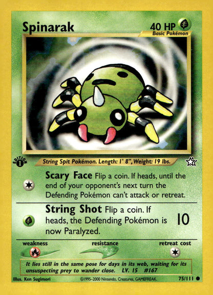 Spinarak N1 075/111 NM