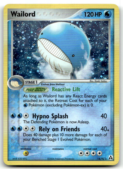 Wailord LM 14/92 NM
