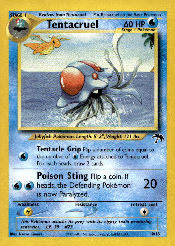 Tentacruel SI 10/18 NM