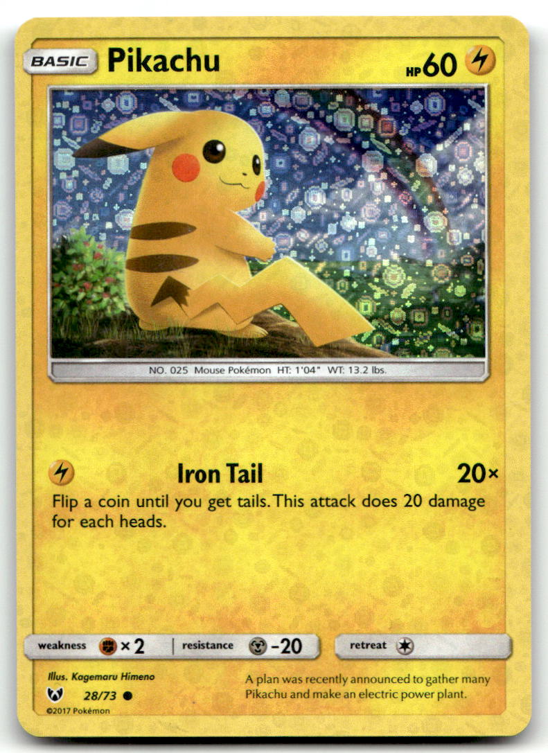 Pikachu SHL 28/73 NM