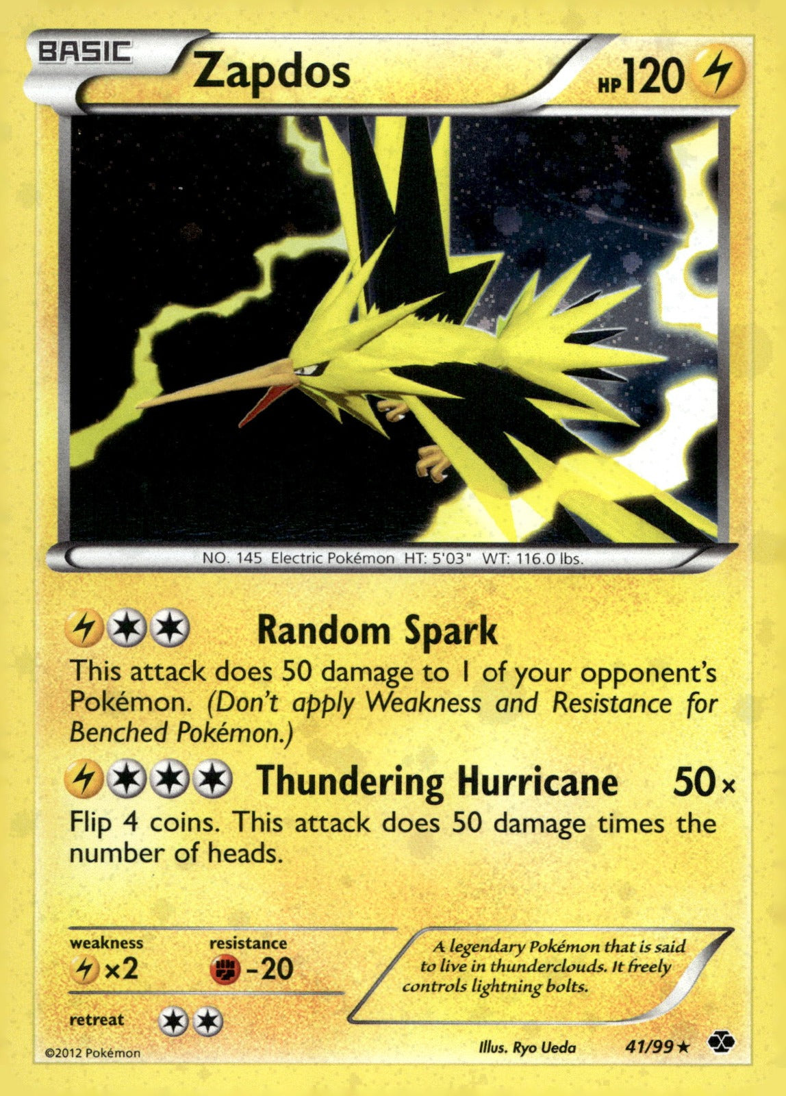 Zapdos (Next Destinies) BLE 041/099 LP