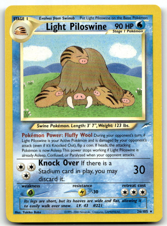Light Piloswine N4 026/105 LP