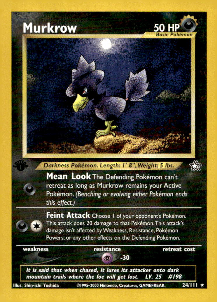 Murkrow N1 024/111 NM