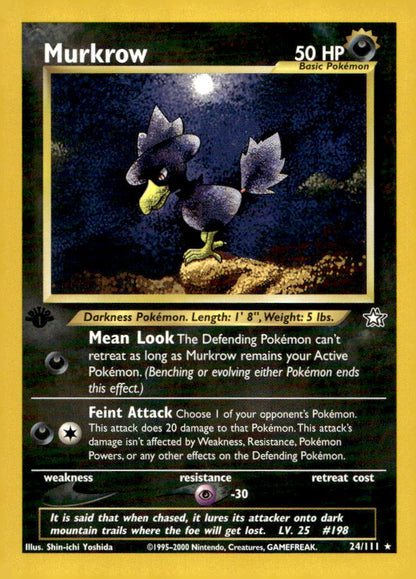 Murkrow N1 024/111 NM