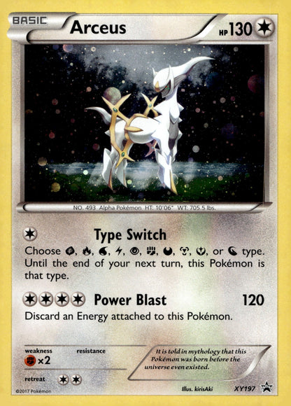 Arceus PR XY197 LP