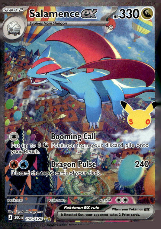 Salamence ex 30C 156/128 NM