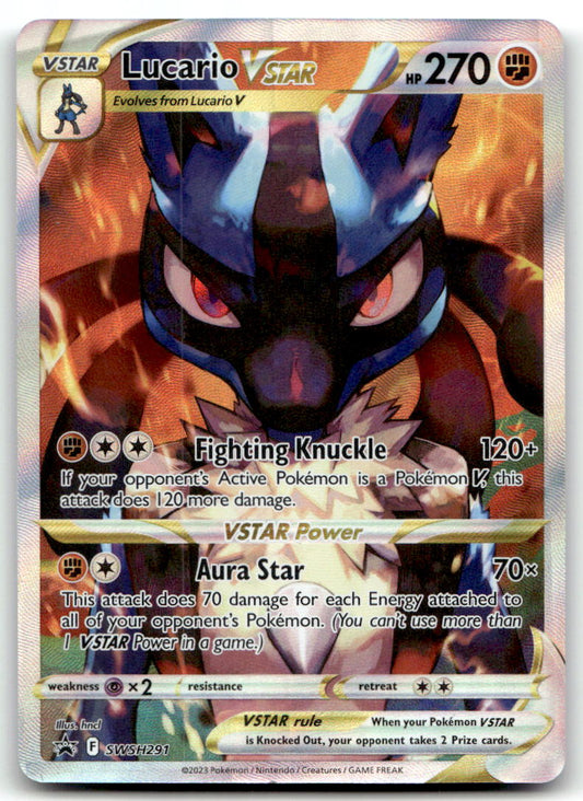 Lucario VSTAR SWSD SWSH291 NM