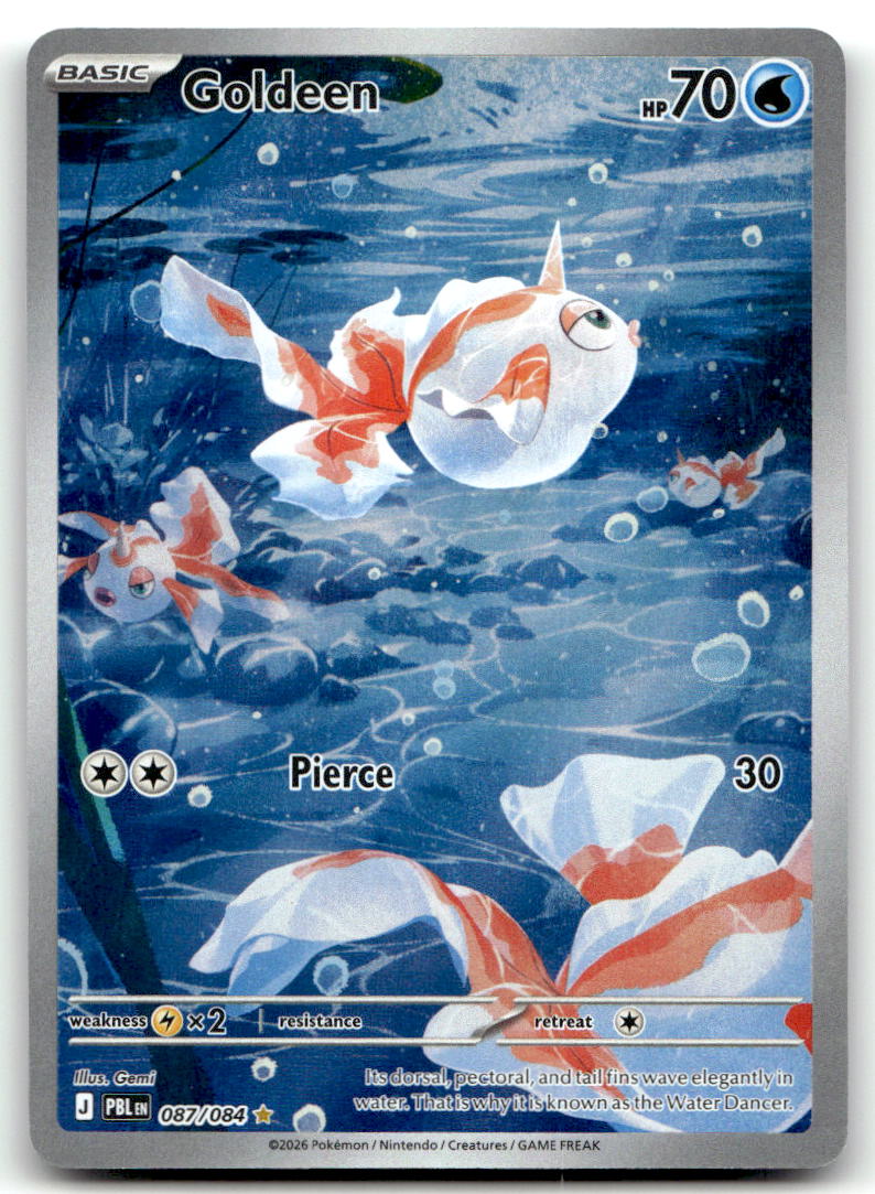 Goldeen PBL 087/084 NM