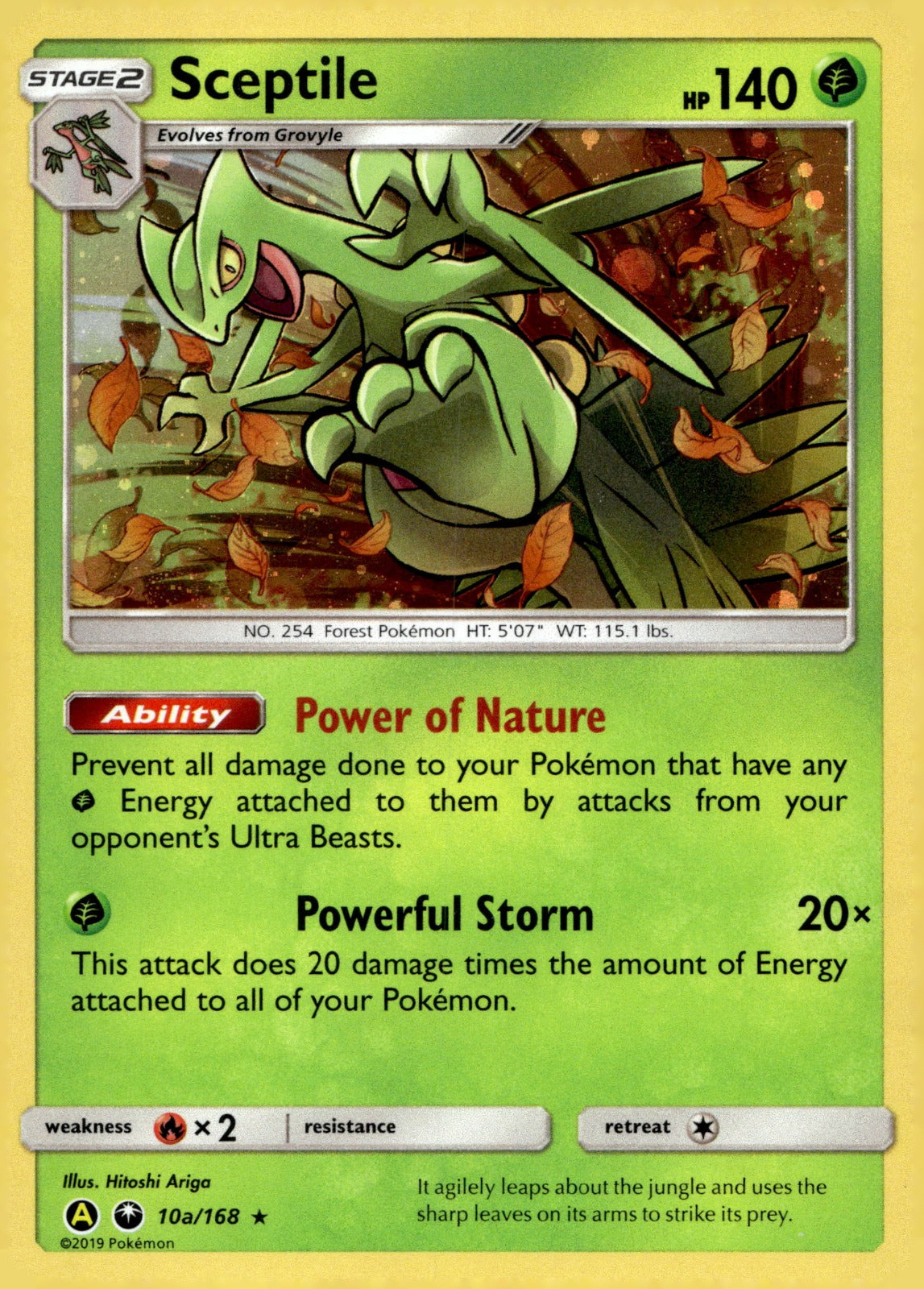 Sceptile PR 010a/168 NM