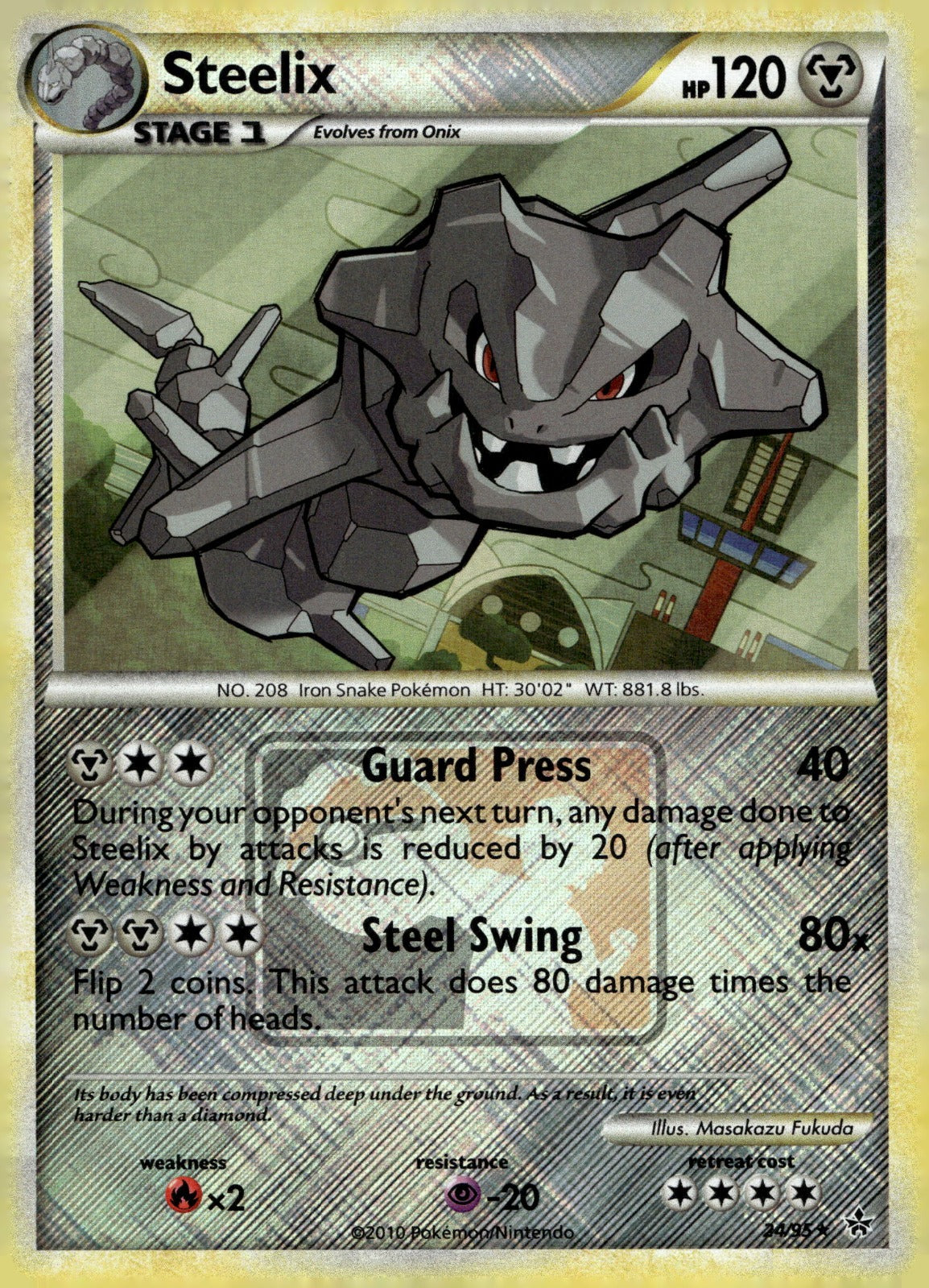 Steelix (League Promo) PR 024/095 MP