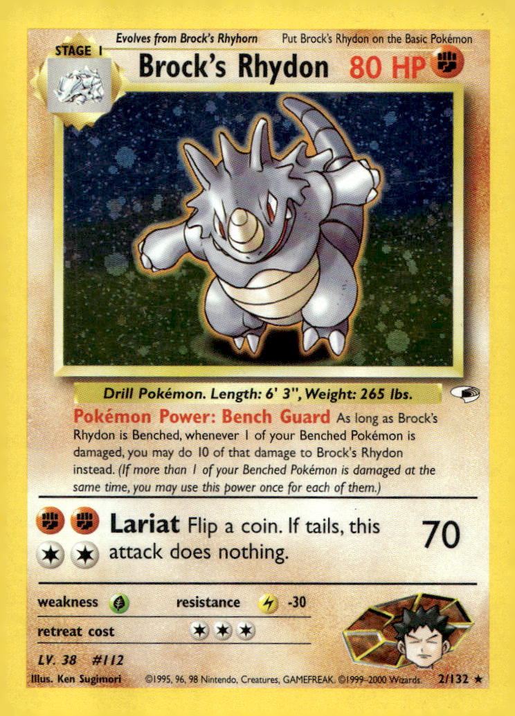 Brock's Rhydon G1 002/132 LP