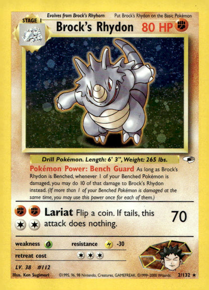 Brock's Rhydon G1 002/132 LP