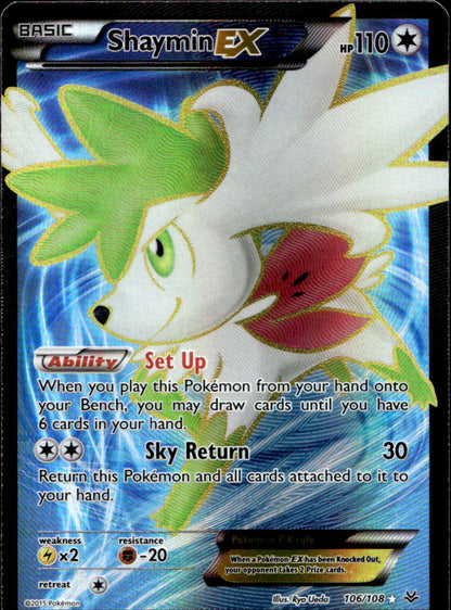 Shaymin EX (106 Full Art) ROS 106/108 MP