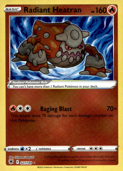 Radiant Heatran SWSH10 027/189 NM