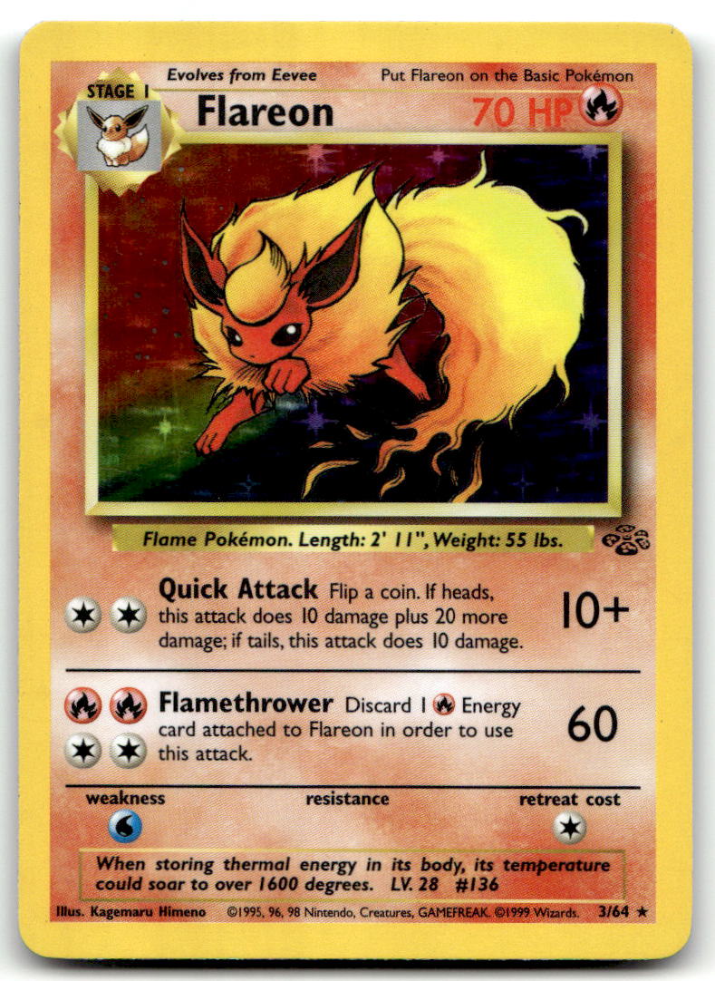 Flareon (3) JU 03/64 NM