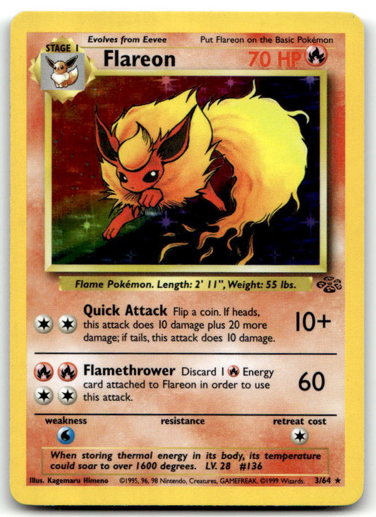 Flareon (3) JU 03/64 NM