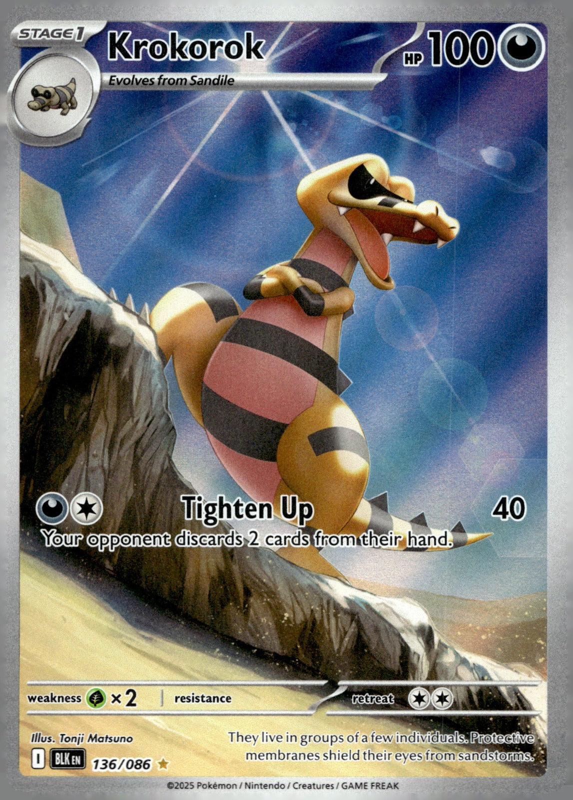 Krokorok BLK 136/086 NM
