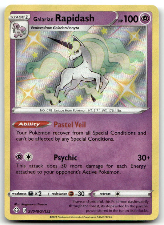 Galarian Rapidash SWSH01 082/202 NM