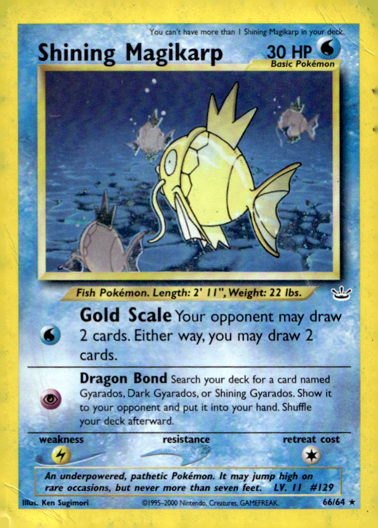 Shining Magikarp N3 66/64 DMG
