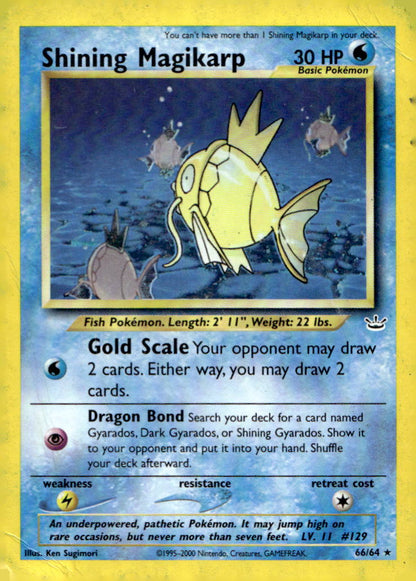 Shining Magikarp N3 66/64 DMG