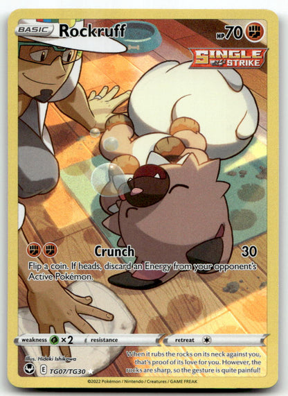 Rockruff SWSH12: TG TG07/TG30 NM