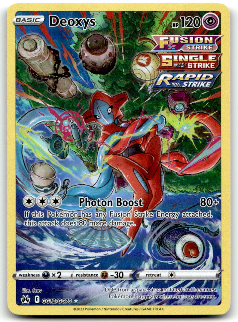 Deoxys CRZ:GG GG12/GG70 NM