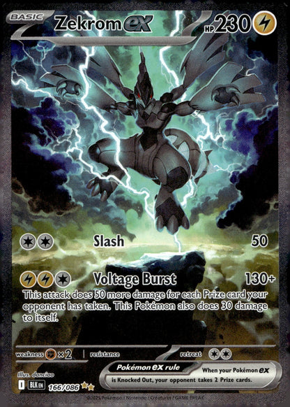 Zekrom ex BLK 166/086 NM