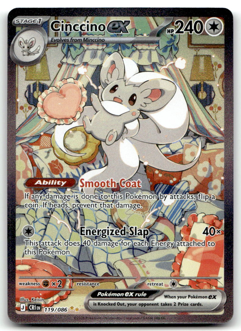 Cinccino ex CRI 119/086 NM