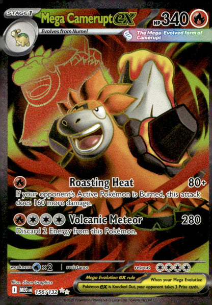 Mega Camerupt ex MEG 156/132 NM