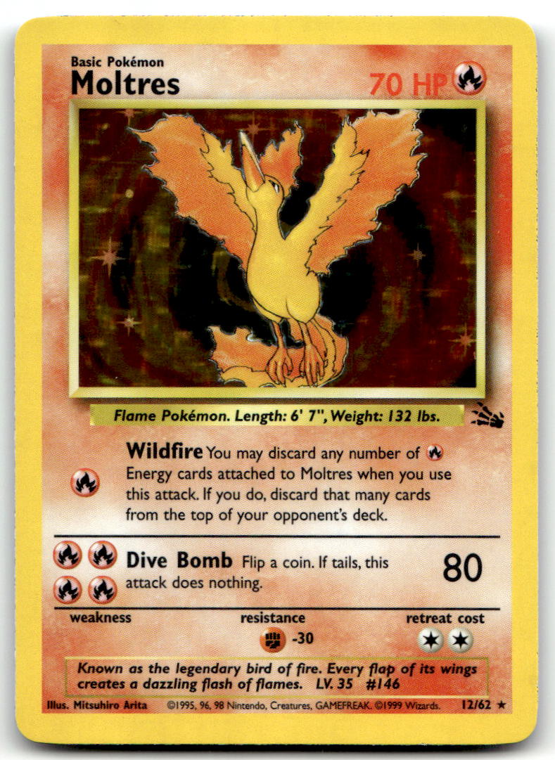 Moltres (12) FO 12/62 NM