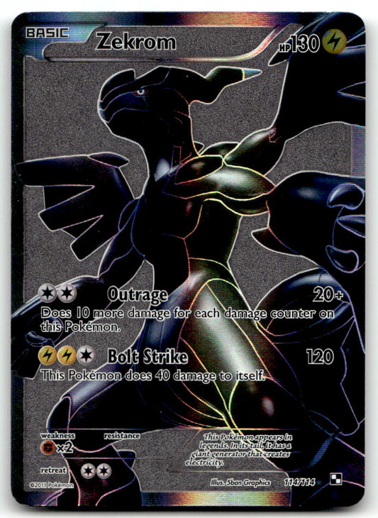 Zekrom (114 Full Art) BLW 114/114 MP