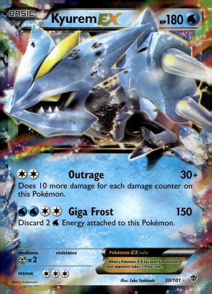 Kyurem EX PLB 30/101 LP