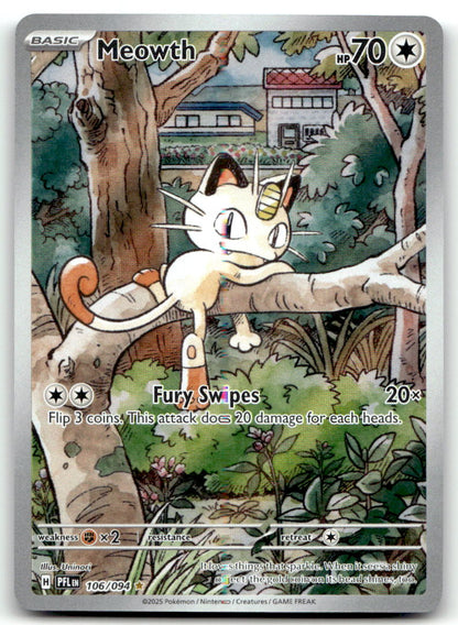 Meowth PFL 106/094 NM