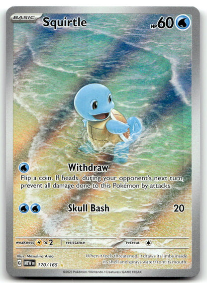 Squirtle MEW 170/165 MP