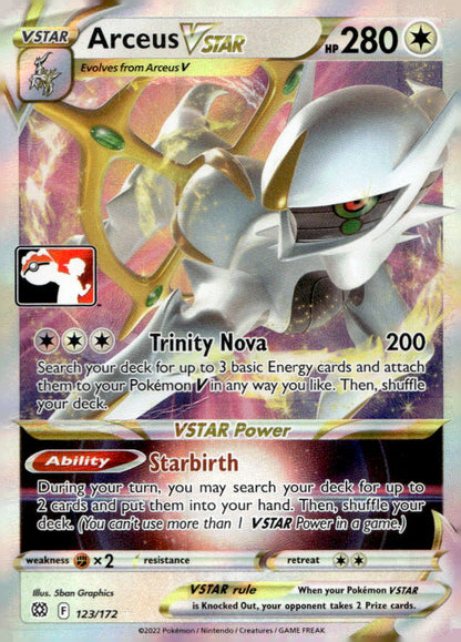 Arceus VSTAR SWSH09 123/172 DMG