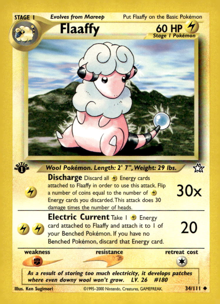 Flaaffy N1 034/111 NM