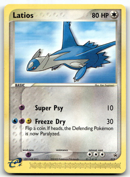 Latios - (Pokemon Heroes: Latios & Latias DVD Release) PR 015 LP