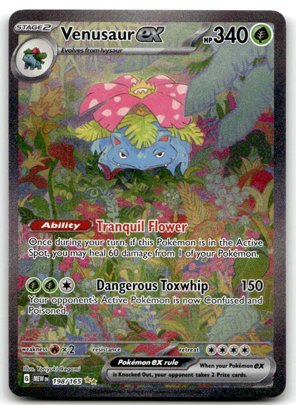 Venusaur ex MEW 198/165 NM