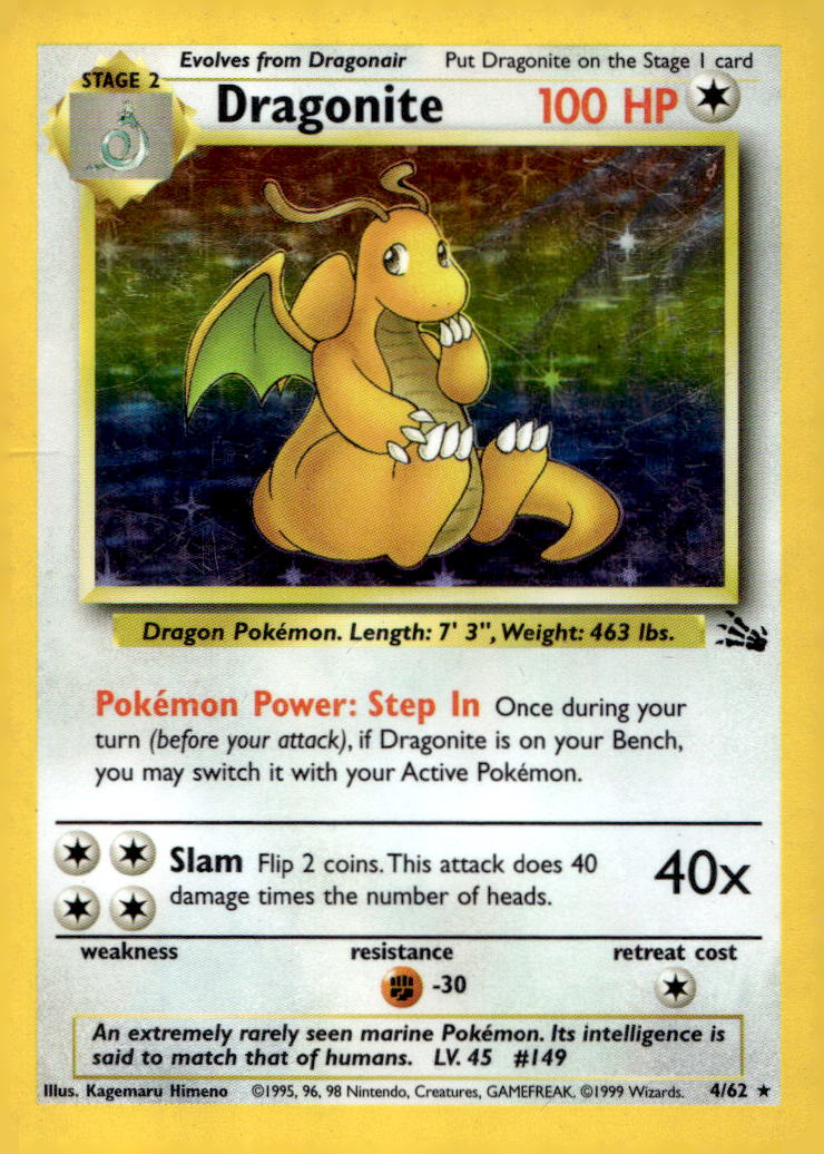 Dragonite (4) FO 04/62 MP
