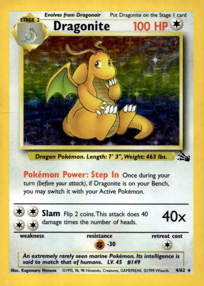 Dragonite (4) FO 04/62 MP