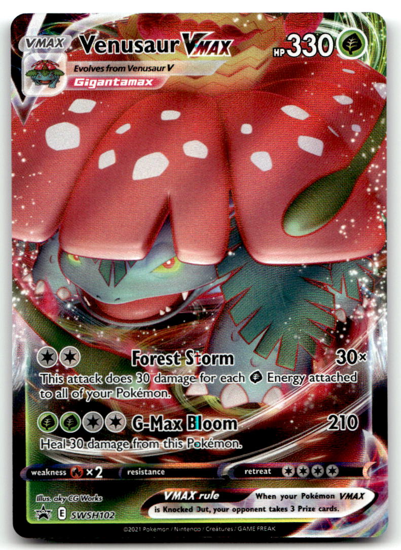 Venusaur VMAX - SWSD SWSH102 NM