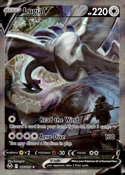 Lugia V (Alternate Full Art) SWSH12 186/195 LP