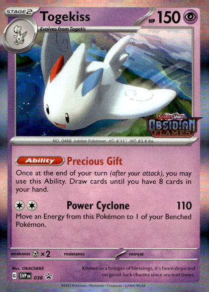 Togekiss (Prerelease) SVP 038 NM