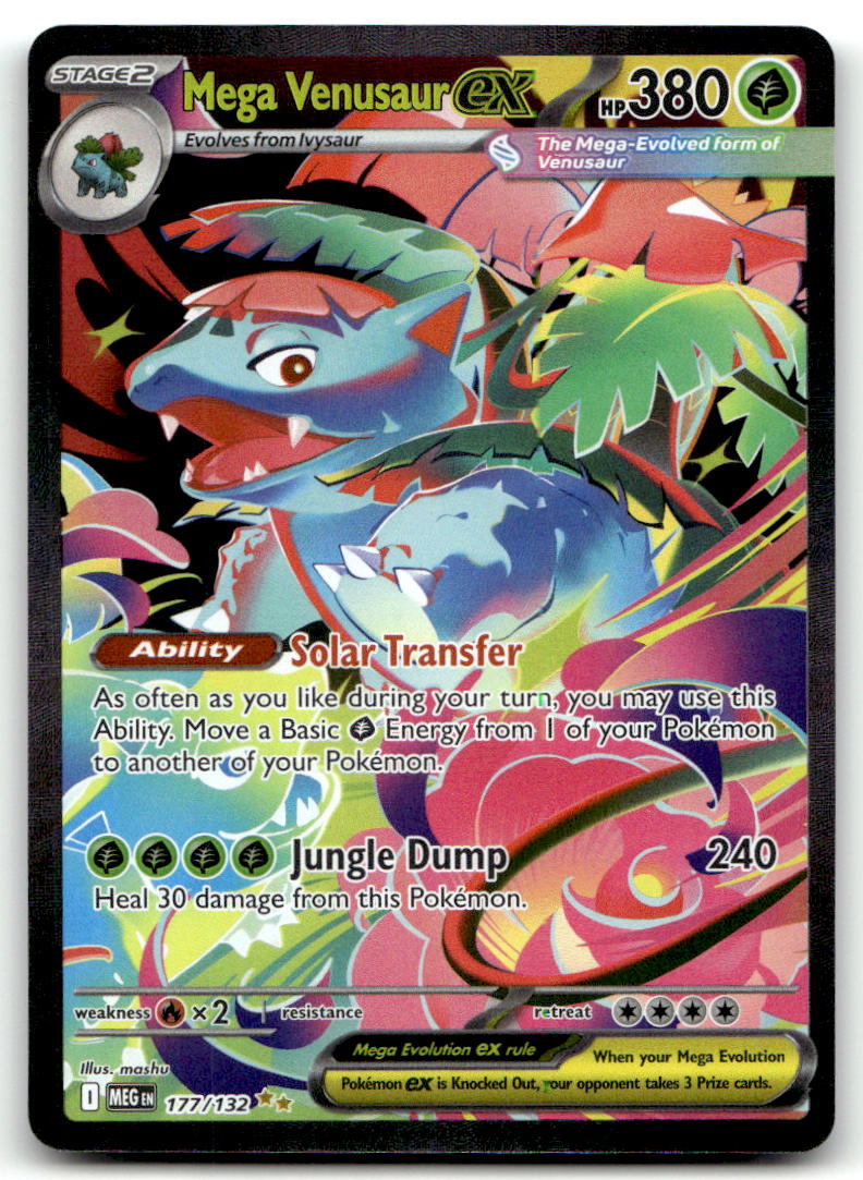Mega Venusaur ex - MEG 177/132 NM