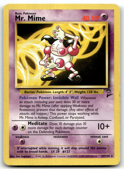 Mr. Mime BS2 027/130 LP