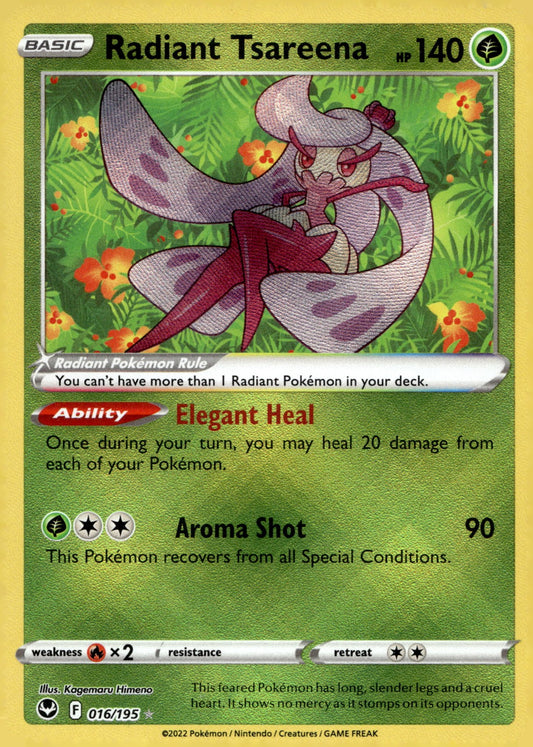 Radiant Tsareena SWSH12 016/195 NM